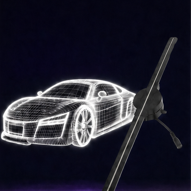 Glowhelia™ 3D Hologram Fan Projector